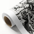 Franz Marc's Lion Hunt (1913) - Bold Black & White Expressionist Art