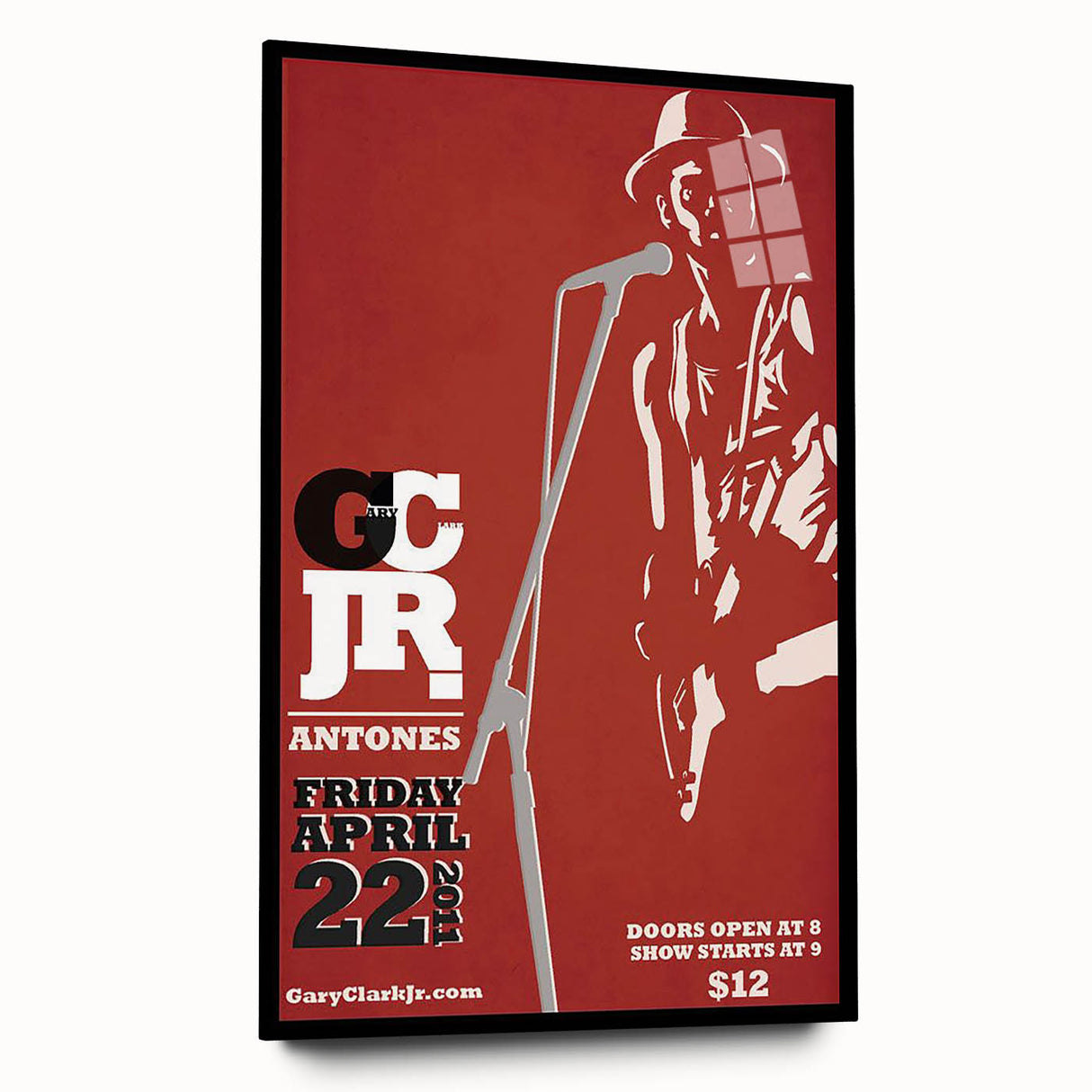 Gary Clark Jr. Retro Wall Art - Vintage Antone’s Concert Poster