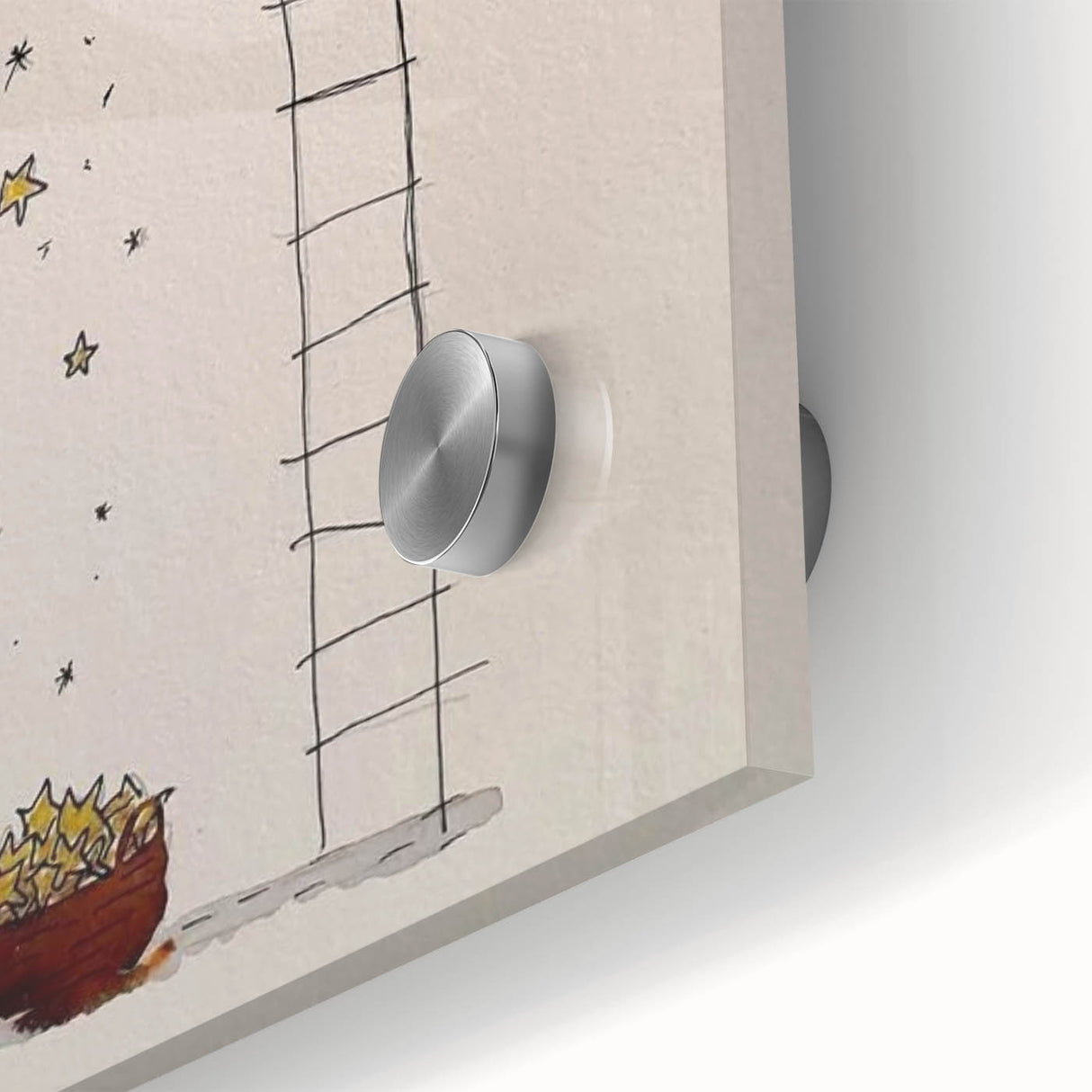 Girls Room Wall Art – Star Catcher Nursery Wall Art for Kids Rooms