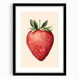 Strawberry Fruit Nursery Wall Art - Baby Room & Kids Room Decor