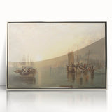 Romanticism Art - Sunrise at Margate - Classic Coastal Romantic Print