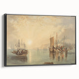 Romanticism Art - Sunrise at Margate - Classic Coastal Romantic Print