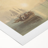 Romanticism Art - Sunrise at Margate - Classic Coastal Romantic Print