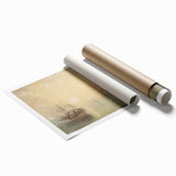 Romanticism Art - Sunrise at Margate - Classic Coastal Romantic Print