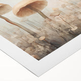 Abstract floral wall art on rolled canvas, showcasing vibrant colors and intricate patterns, elegantly packaged for easy display and protection. Ideal for home decor.