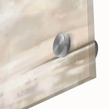 Close-up of abstract landscape wall art design, showcasing vibrant colors and intricate textures on acrylic glass, perfect for modern home decor.