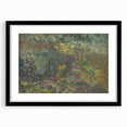Expressionist Forest Scene - Vibrant Little Houses Wall Art