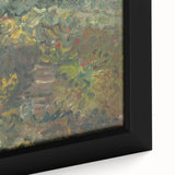 Expressionist Forest Scene - Vibrant Little Houses Wall Art