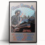 Gary Clark Jr. Retro Wall Art - Vintage 2014 Tour Poster