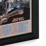 Gary Clark Jr. Retro Wall Art - Vintage 2014 Tour Poster