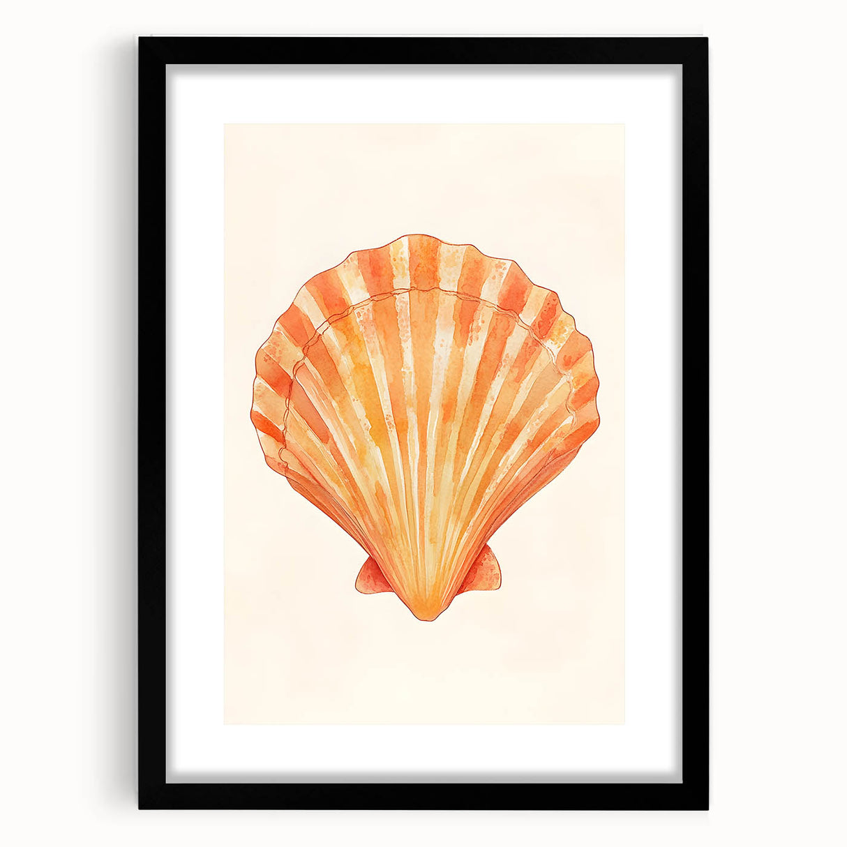 Seashell Nursery Wall Art - Baby Room & Kids Room Decor