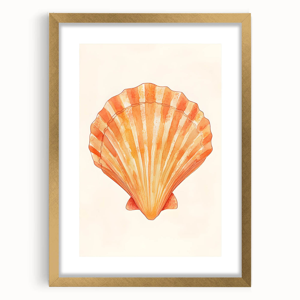 Seashell Nursery Wall Art - Baby Room & Kids Room Decor