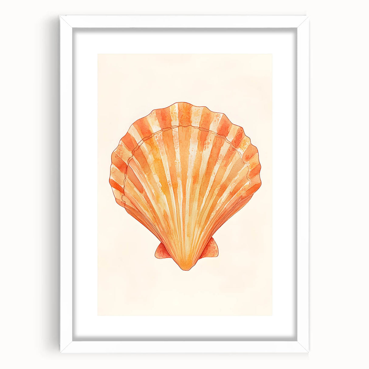 Seashell Nursery Wall Art - Baby Room & Kids Room Decor