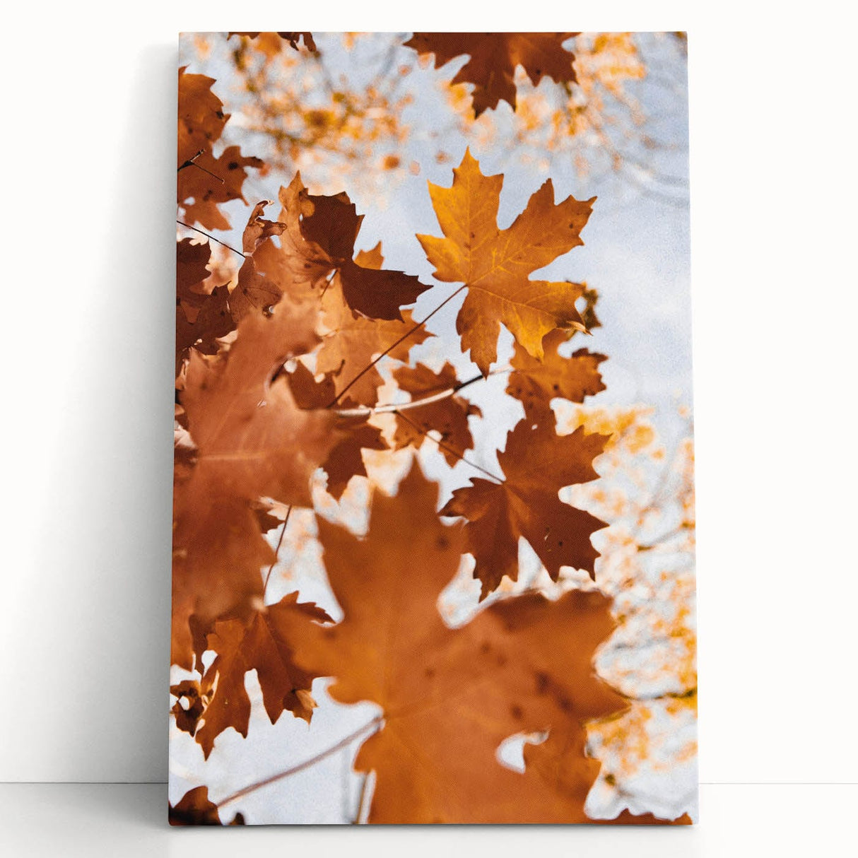 Large black and white stretched canvas featuring a minimalist tree design, ideal for kitchen wall art.