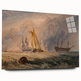 Romanticism Art - Sheerness at Sea - Classic Romantic Nautical Print