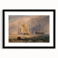 Romanticism Art - Sheerness at Sea - Classic Romantic Nautical Print