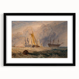 Romanticism Art - Sheerness at Sea - Classic Romantic Nautical Print