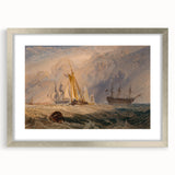 Romanticism Art - Sheerness at Sea - Classic Romantic Nautical Print