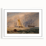 Romanticism Art - Sheerness at Sea - Classic Romantic Nautical Print