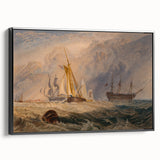 Romanticism Art - Sheerness at Sea - Classic Romantic Nautical Print