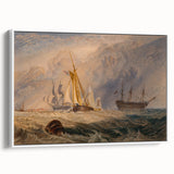 Romanticism Art - Sheerness at Sea - Classic Romantic Nautical Print
