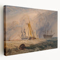 Romanticism Art - Sheerness at Sea - Classic Romantic Nautical Print
