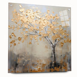 Abstract floral wall art displayed in a side view on acrylic glass, showcasing vibrant colors and intricate designs, secured with decorative pins for a modern aesthetic.