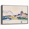 Geneva by Paul Signac: Vibrant Impressionist Cityscape Wall Art Print