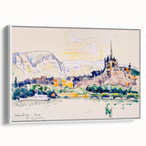 Geneva by Paul Signac: Vibrant Impressionist Cityscape Wall Art Print