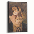 Expressive Clown Portrait - Modern Wall Art with Bold, Emotional Style