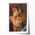Expressive Clown Portrait - Modern Wall Art with Bold, Emotional Style