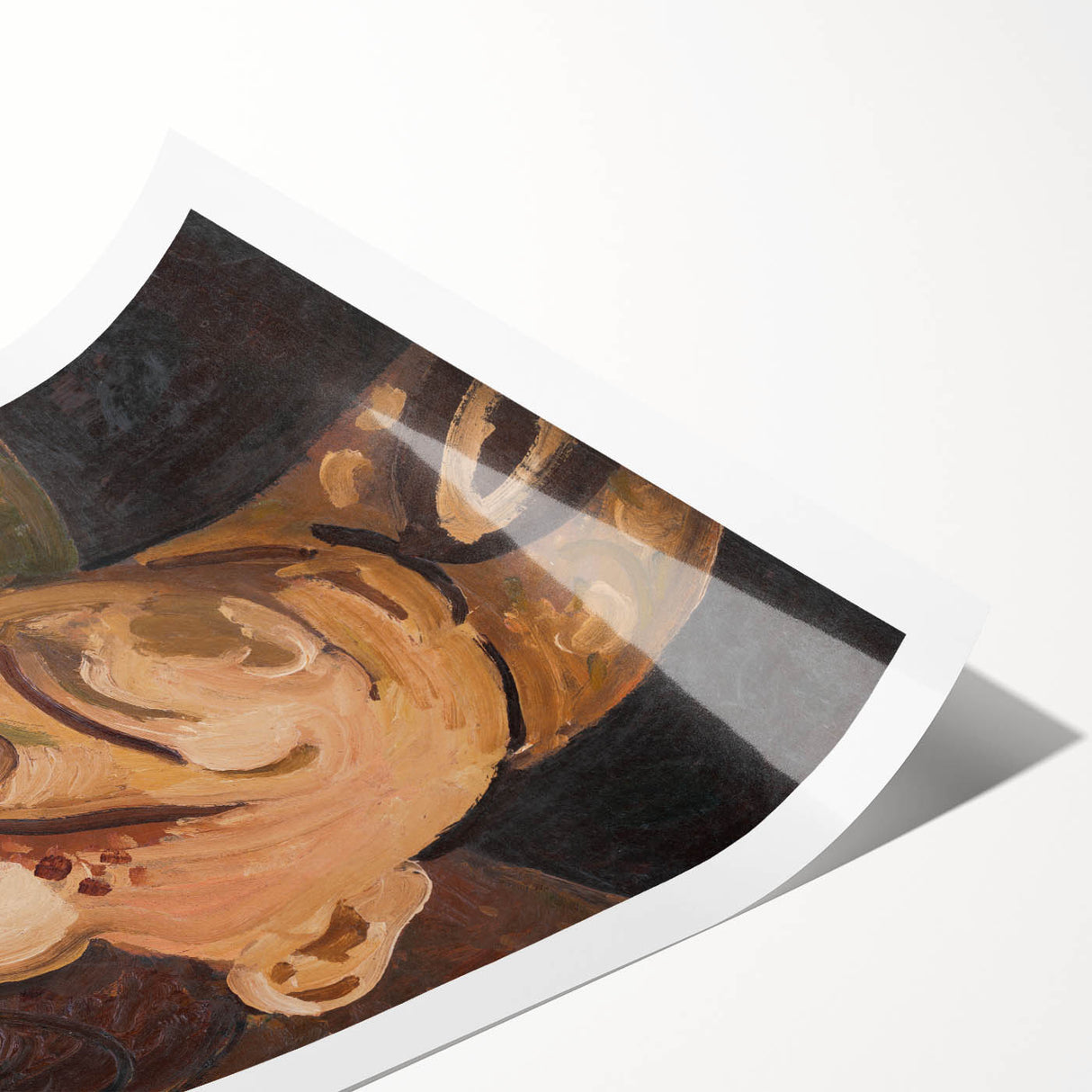 Expressive Clown Portrait - Modern Wall Art with Bold, Emotional Style