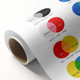 Kids Educational Wall Art - Color Mixing Chart for Learning