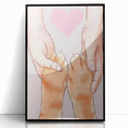 Kids Room Art Prints – Heartwarming Pet Love Illustration Wall Art
