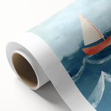 Sailboat Nursery Wall Art - Baby Room & Kids Room Decor