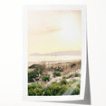 Rolled print of a large floral art featuring summer season flowers in vibrant colors, ideal for art wall dining room.