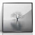 Framed abstract floral wall art in black acrylic, showcasing vibrant colors and intricate designs, perfect for modern home decor. Ideal for adding a stylish touch to any living space or office.
