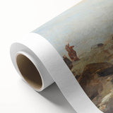 Realism Art Prints - The Bridle Path by Winslow Homer Mountain Scene Canvas