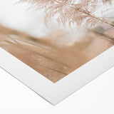 Art deco poster featuring a summer scene with vibrant colors on rolled canvas, suitable for dining room decor.