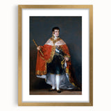 Romanticism Art - Portrait of Ferdinand VII - Classic Royal Print