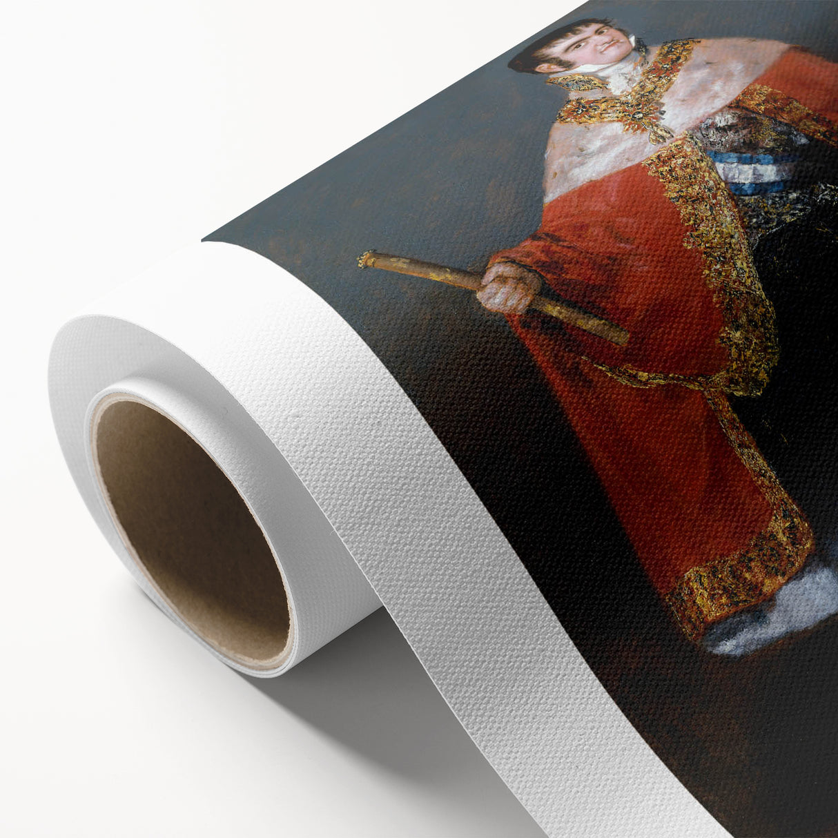 Romanticism Art - Portrait of Ferdinand VII - Classic Royal Print
