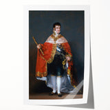 Romanticism Art - Portrait of Ferdinand VII - Classic Royal Print