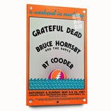 Grateful Dead Retro Wall Art - Vintage Monterey 1987 Poster
