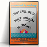 Grateful Dead Retro Wall Art - Vintage Monterey 1987 Poster