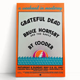Grateful Dead Retro Wall Art - Vintage Monterey 1987 Poster
