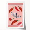 Rolled canvas print featuring an array of vibrant fruits in a realistic style, ideal for dining room wall art.