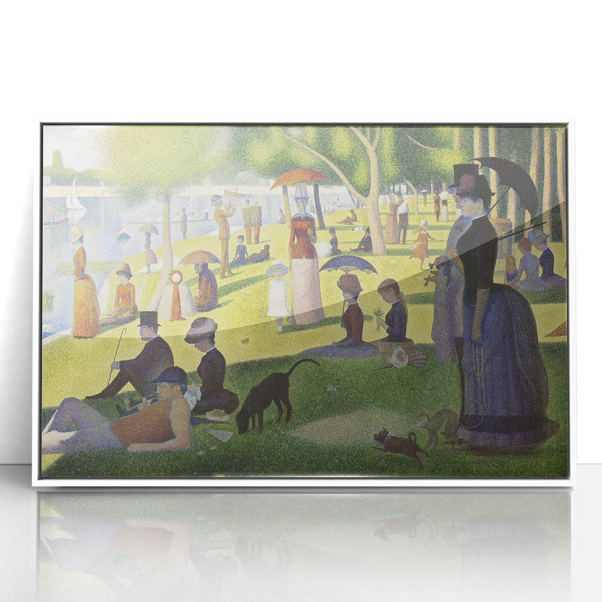 A Sunday on La Grande Jatte by Seurat: Classic Impressionist Wall Art