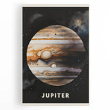 STEM Learning Wall Art - Jupiter Planet Educational Print
