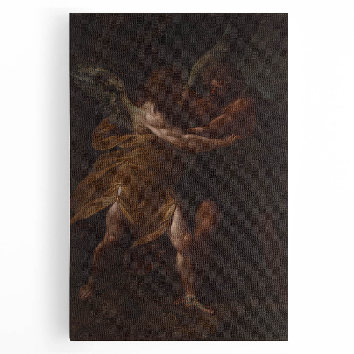 Baroque Art Landscape - Historical Print with Rich Detailing