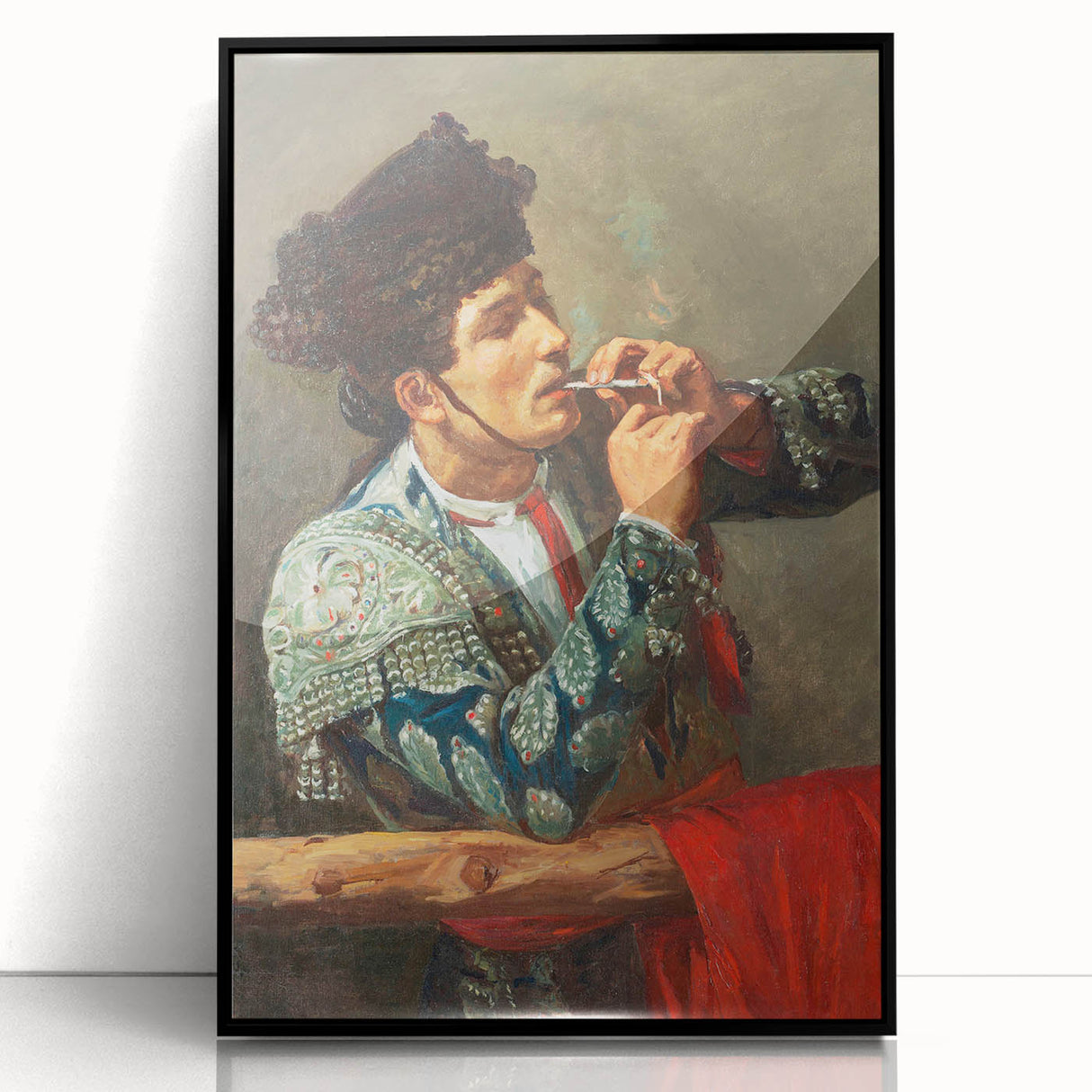 After the Bullfight - Spanish Matador Portrait by Mary Cassatt
